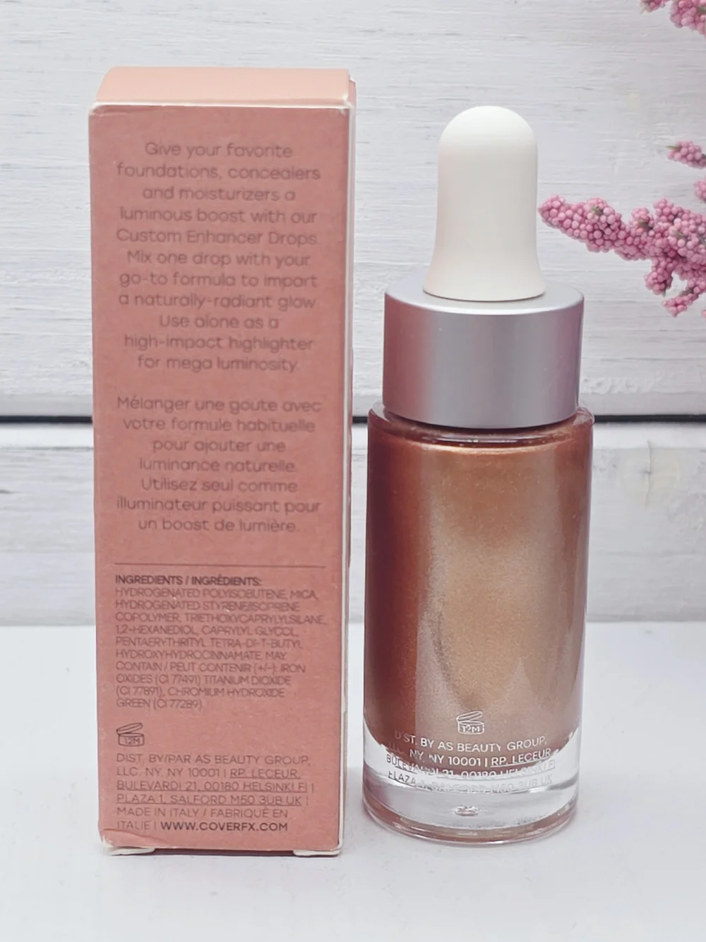 Cover FX Custom Enhancer Drops - Shimmering Golden Bronze
